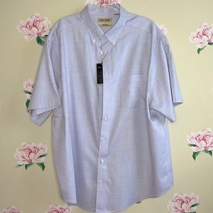 Roundtree  & Yorke Gold Label Button-down Shirt Big Man.  X-32